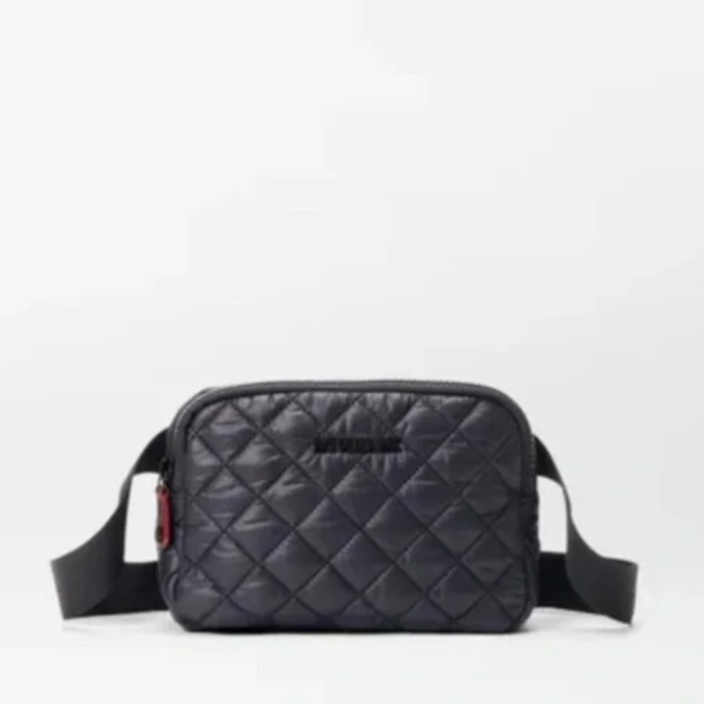 MZ Wallace Limited Edition Quilted Black Waist Bag, NWT - Picture 3 of 9